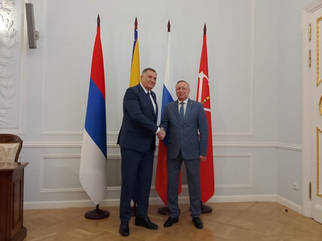 „NASTAVLJAMO SA PODRŠKOM“: Gubernator Sankt Peterburga – Odnosi Srpske i Rusije zasnovani na čvrstom prijateljstvu