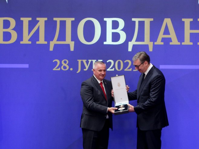 „VIDOVDAN JE ZA SRPSKI NAROD POBJEDA“: Višković – Odlikovanje matice posebna privilegija, ali i obaveza