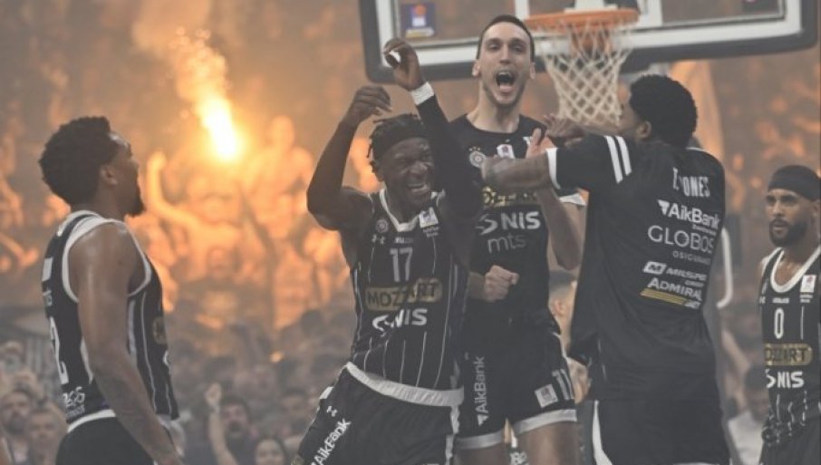 ПАРТИЗАН ОСВОЈИО АБА ЛИГУ: Убједљива побједа црно-бијелих