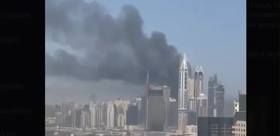 EVAKUISANO 4.000 STANARA: Buknuo veliki požar u Dubaiju (VIDEO)