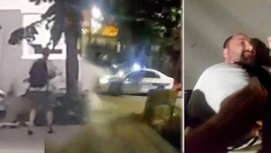 JEZIV SNIMAK IZ VRNJAČKE BANJE: Blokader pucao da ubije ljude (VIDEO)
