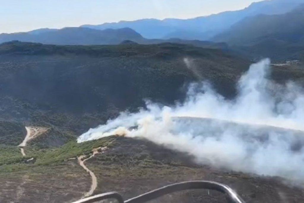 VATRA SE SMIRUJE: Stanje na požarištu u Trebinju