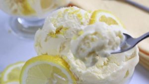 IDEALAN DEZERT U VRELIM DANIMA: Napravite domaći sladoled sa limunom