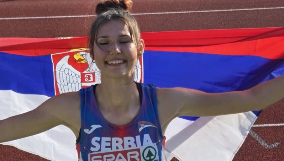 PRESKOČILA GRANICU SNOVA! Angelina Topić oborila rekord Srbije i osvojila zlato na čuvenom mitingu!