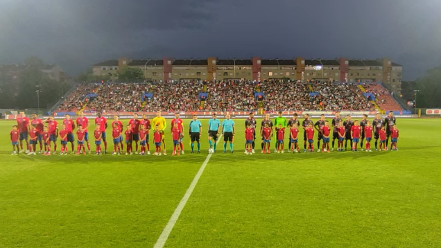 GRADSKI STADION PREPUN: Banjalučani svim srcem uz Borac (VIDEO)