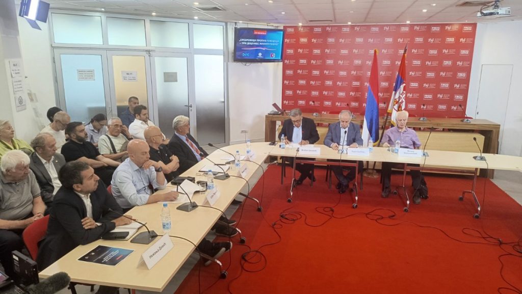 TRIBINA U BEOGRADU: Razobličavanje mita o genocidu u Srebrenici je nacionalni interes