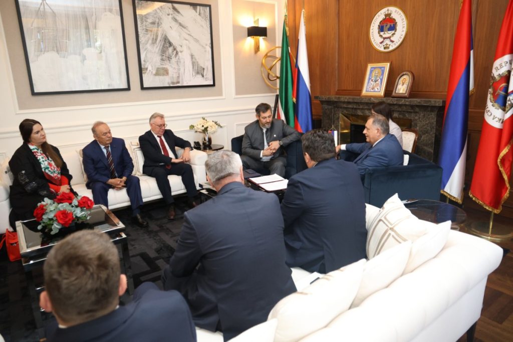 VAŽNI RAZGOVORI ZA SRPSKU: U Palati Republike sastanak rukovodstva Srpske sa delegacijom Tatarstana (FOTO)