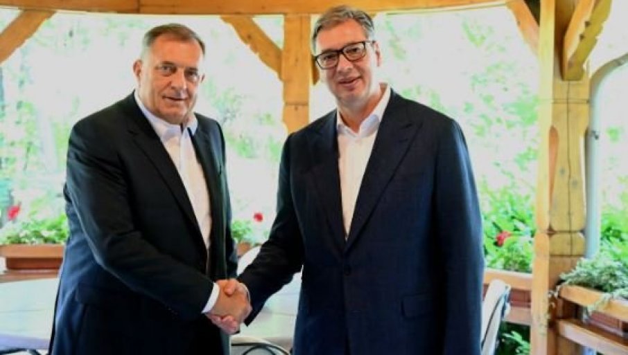 DODIK I VUČIĆ RAZGOVARALI U BEOGRADU: Srpska i Srbija će zajedno organizovati skup povodom zločinačke akcije „Oluja“ (FOTO)