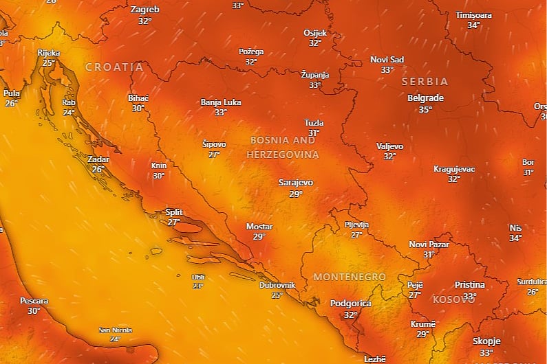 KIŠA I GRMLJAVINA U BiH: Meteorolozi upozoravaju na nevrijeme, u ovim područjima moguća i pojava led