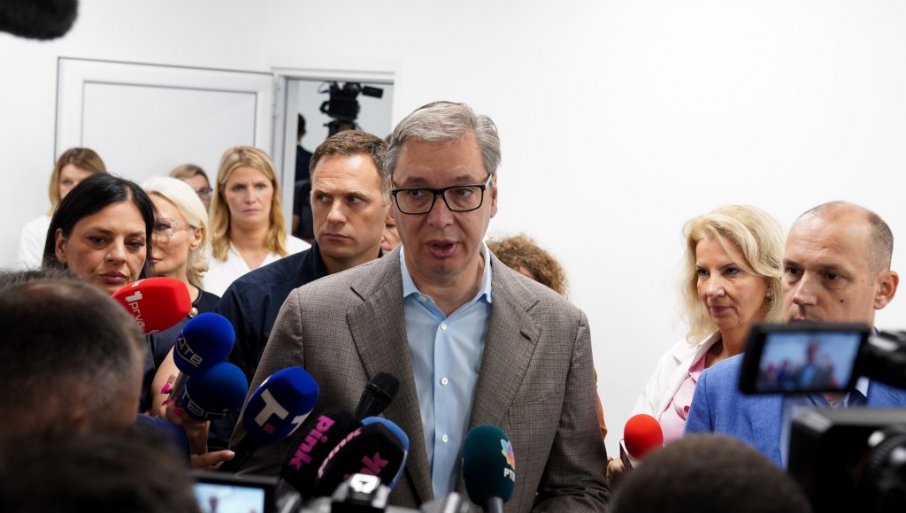 „NAROD JE BIJESAN, ZA DVA MJESECA BRANIĆU IH OD NARODA“ Vučić o nasilju blokadera