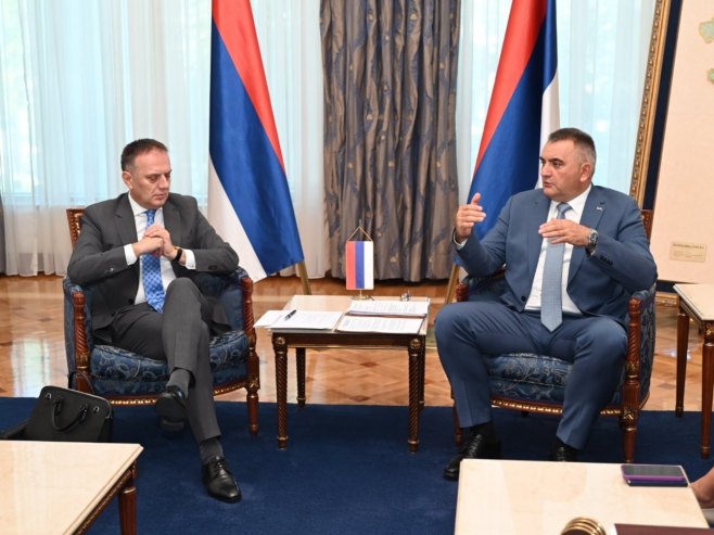 PREDSJEDNIK PRIVREDNE KOMORE SA MINIĆEM: Predložili smo mjere za unapređenje privrede Srpske