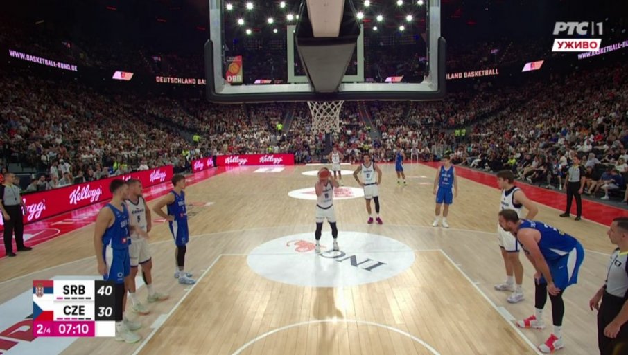 „ORLOVI“ POKAZALI SJAJNU IGRU: Češka lak plijen za Srbiju, večeras duel sa Njemačkom