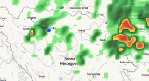 IZDATO ŽUTO UPOZORENJE ZBOG GRMLJAVINE: U BiH se očekuje još jedan talas snažnih padavina