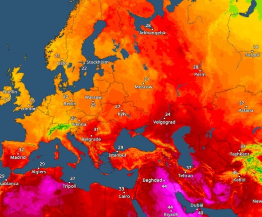 ŠTA SE DEŠAVA SA VREMENOM? Dok se jedni „prže“ u crvenom talasu, kod drugih olujno nevrijeme