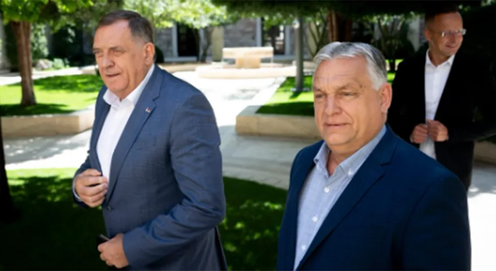 „DODIK JE OSUĐEN JER ODBIJA DA IGRA KAKO BRISEL SVIRA“: Orban još jednom potvrdio da Mađarska odbija presudu Suda BiH