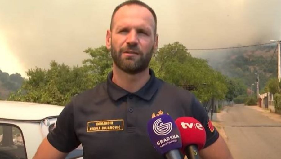 ВАТРОГАСЦИ У ЦРНОЈ ГОРИ НА ИЗМАКУ СНАГА: Командир Никола завршио у Хитној због дима и пријемора