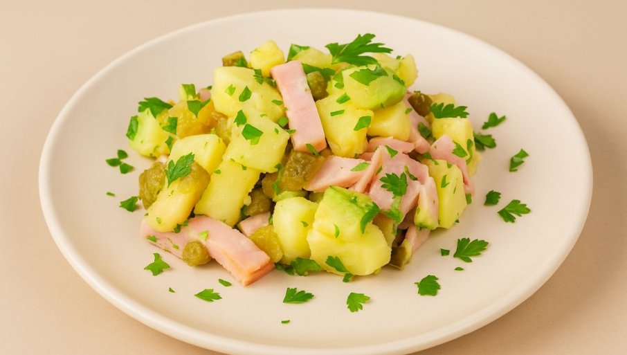 KROMPIR SALATA SA ŠUNKOM: Oduševiće vas tradicionalno jelo na malo drugačiji način