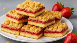 MRVIČASTI KOLAČ SA JAGODAMA: Idealna kombinacija voća i hrskavog tijesta