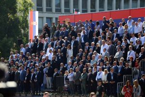 SNAGA JEDINSTVA U BEOGRADU: Novo naoružanje prvi put pred javnošću, prisustvovali zvaničnici Srpske