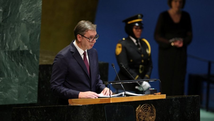 „NIKOME NEĆEMO DOZVOLITI DA UGROZI SRBIJU“: Vučić poslao snažnu poruku iz Njujorka