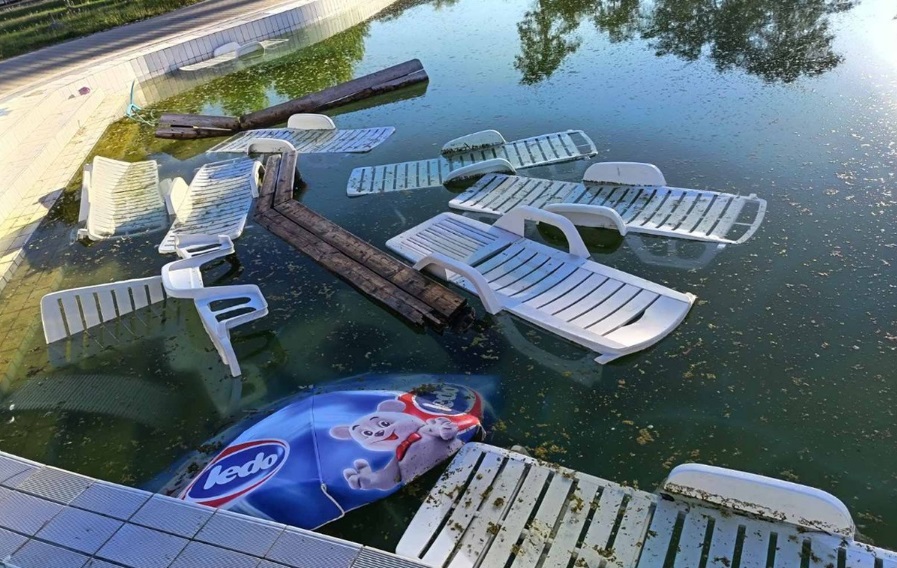 AKVANA NA METI VANDALA: Pričinjena velika materijalna šteta u poznatom banjalučkom vodenom parku (FOTO)