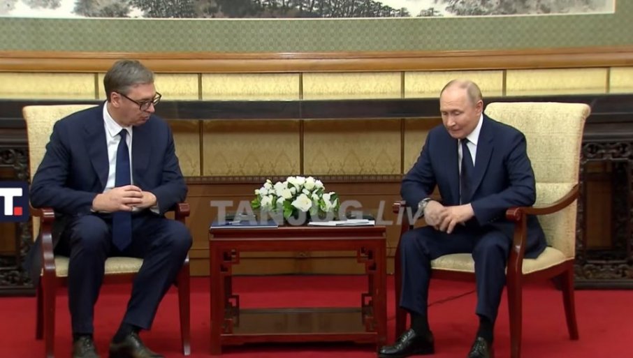 RAZGOVARAJU PUTIN I VUČIĆ U PEKINGU: Spremni za zajednički rad na učvršćivanju odnosa u budućnosti
