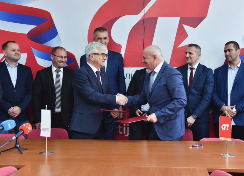 POTPISAN SPORAZUM O SARADNJI: SP i DEMOS dogovorili koaliciju (FOTO)