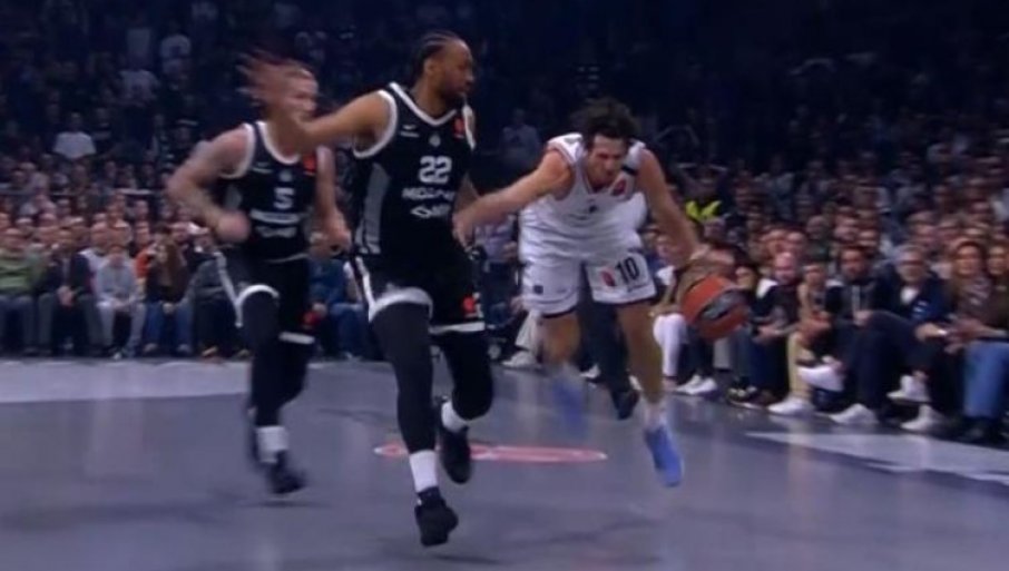 PARTIZAN PREŽIVIO ARMANI: Crno-bijeli trijumfovali i pored loših sudijskih odluka (VIDEO)