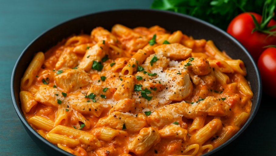 JELO KOJE VOLE I DJECA I ODRASLI: Napravite tjesteninu sa piletinom i paradajzom