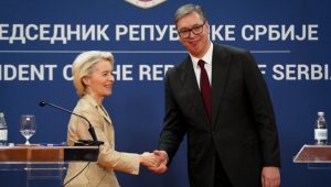 „ВРИЈЕМЕ ЈЕ ДА СРБИЈА КРЕНЕ ДУПЛО БРЖЕ КА ЕВРОПСКОЈ УНИЈИ“: Обраћање Вучића и Фон дер Лајен