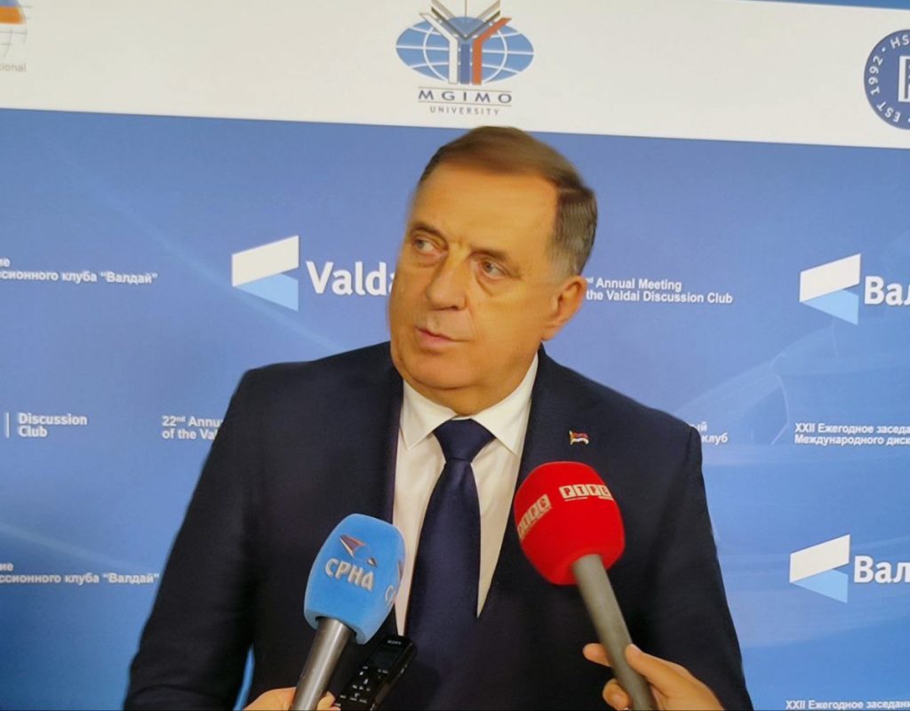 ДОДИК НАКОН САСТАНКА СА ПУТИНОМ: Република Српска припрема извјештај за Савјет безбједности УН
