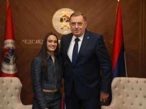 USPJESI SU DOKAZ PREDANOG RADA I DISCIPLINE: Dodik čestitao Sari Ćirković
