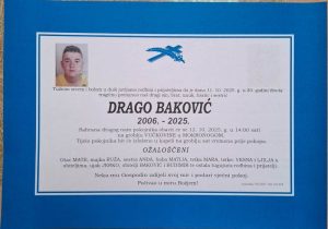 НИЈЕ МУ БИЛО СПАСА: Ово је младић који је јутрос погинуо код Томиславграда