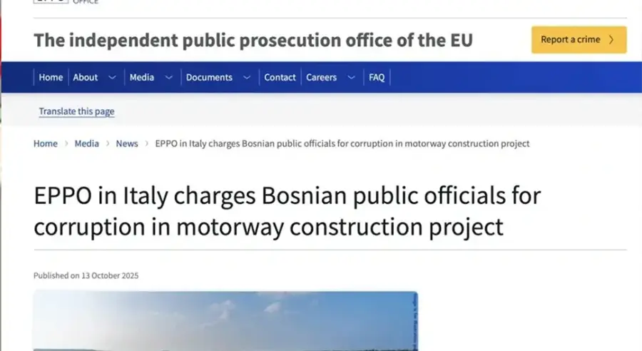 ZBOG MALVERZACIJE NA IZGRADNJI AUTO-PUTA: Tri zvaničnika iz BiH osumnjičena za korupciju