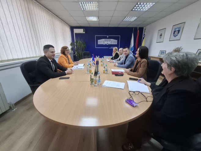 JUJIĆEVA POSJETILA FOČU: Opština za primjer drugima