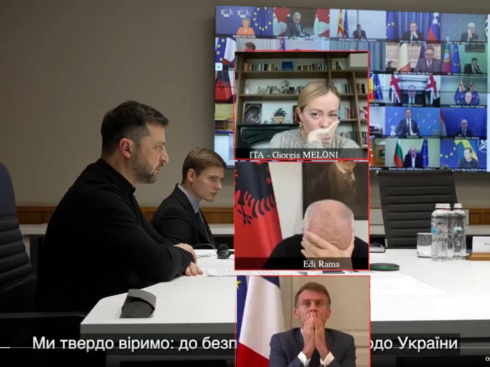 ГОВОР ЗЕЛЕНСКОГ, ЧУДНЕ РЕАКЦИЈЕ ЛИДЕРА: Видео о којем бруји свијет