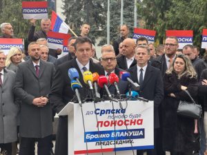 SAMO JEDAN KANDIDAT: SDS sutra bira predsjednika stranke