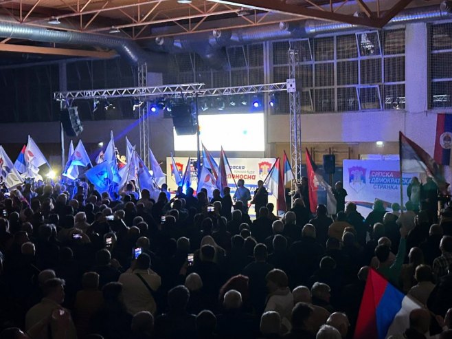 SVI LIDERI OPOZICIJE UZ BLANUŠU: Završna konvencija SDS-a u Banjaluci (VIDEO)