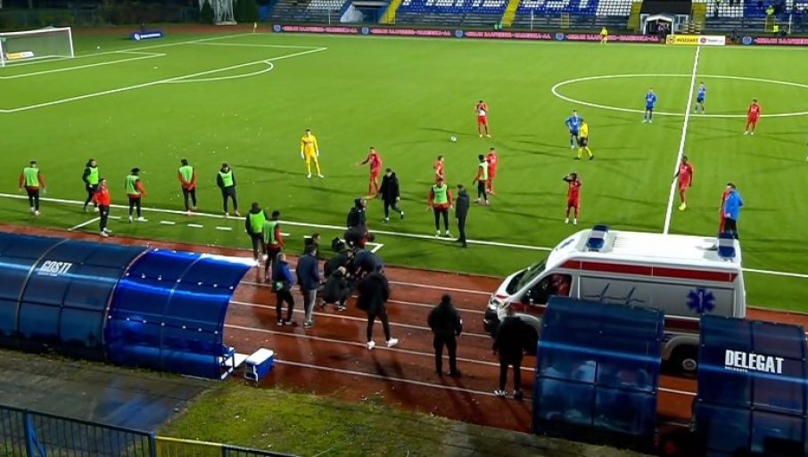 ТРЕНЕРУ СРЦЕ ПУКЛО НА СТАДИОНУ! Очевици за „Новости“: Жижовић је поцрнио и прије него што је дојурила хитна помоћ!