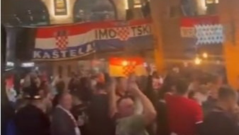 USTAŠE DIVLJAJU USRED PODGORICE: Ore se pjesme koje veličaju crnokošuljaše (VIDEO)