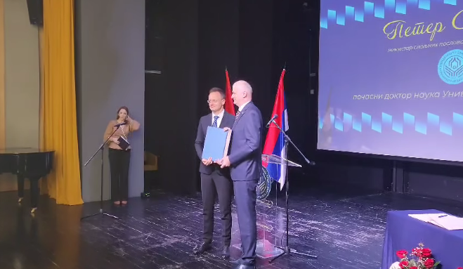 SVEČANOST U BANJALUCI: Sijartu uručen počasni doktorat (VIDEO)