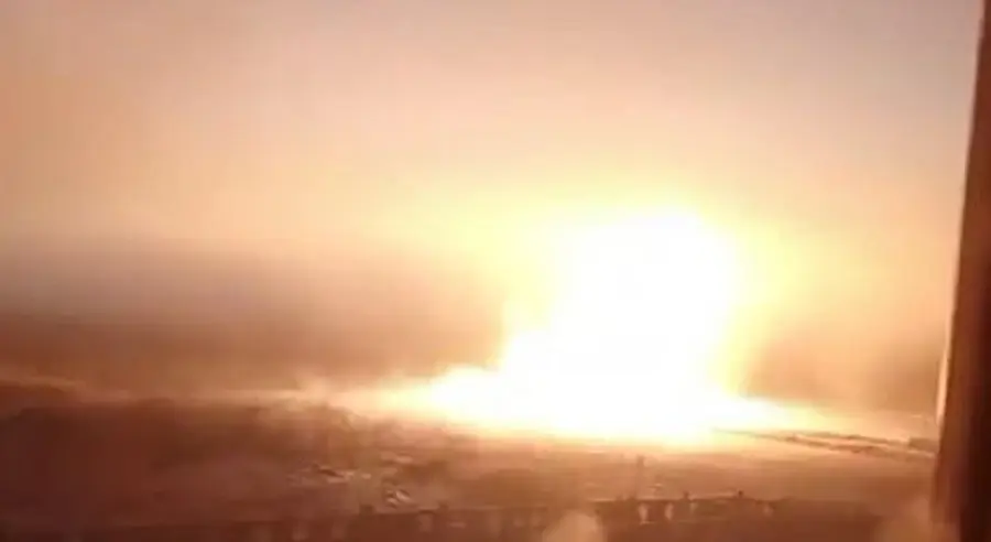 ЗАСТРАШУЈУЋА ЕКСПЛОЗИЈА У РУСИЈИ: Ватрена печурка се дигла високо у небо