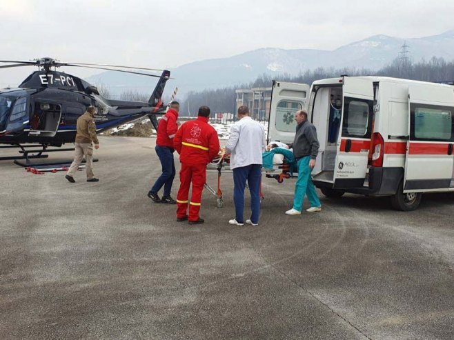 USPJEŠNO IZVRŠEN ZADATAK: Pacijentkinja transportovana iz Zvornika za Banjaluku