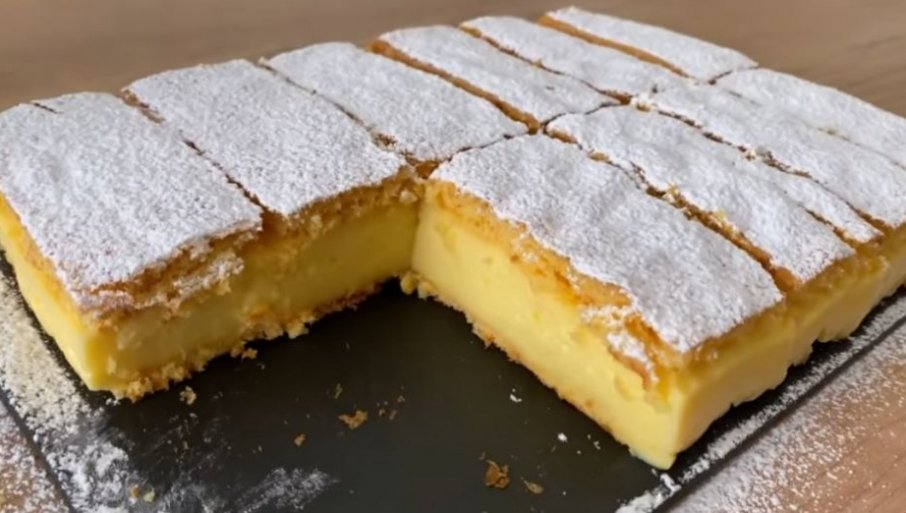 KREMPITA KOJA SE EKSPRESNO PRAVI: Sočni kolač koji će svi obožavati