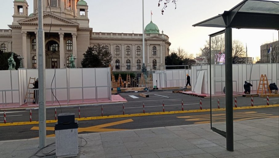 UKLONJENI ŠATORI ISPRED NARODNE SKUPŠTINE: Pogledajte kako sada izgleda centar Beograda (FOTO)