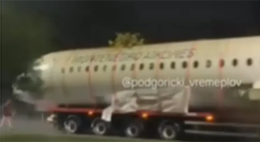 NESTVARNI SNIMCI: Crnogorski avion išao lokalnim putem (VIDEO)