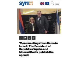 ALBANCI KRITIKOVALI SVOG PREMIJERA: Dodik ima više sastanaka u Izraelu od Rame