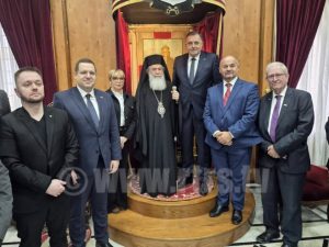 DODIK RAZGOVARAO SA JERUSALIMSKIM PATRIJARHOM: Ovu čast doživljavam kao izraz dubokog poštovanja prema srpskom narodu (VIDEO)