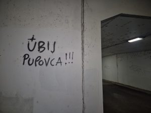 OGLASILA SE POLICIJA NAKON USTAŠKIH GRAFITA U ZAGREBU: Potraga za licima koja su pozivala na ubistvo Pupavca
