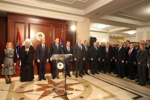 PRIJEM POVODOM DANA REPUBLIKE: Svečano u Administrativnom centru Vlade Srpske (FOTO)